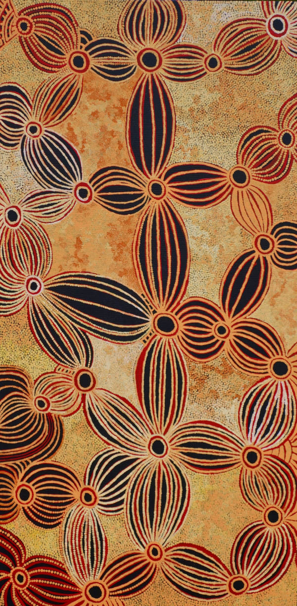 Alison Anderson Water Dreaming acrylic on canvas 92 x 46 cm