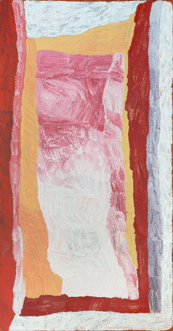 Lydia Balbal Jawani Jawani acrylic on linen 95 x 180 cm