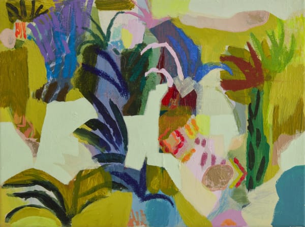 Becky Blair Sanctuary acrylicon canvas (tray framed, no glass) 40 x 30 cm