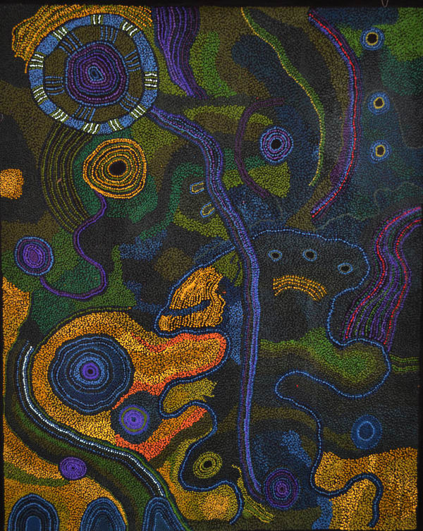 Tjungkara Ken Ngayuku ngura - My Country acrylic on linen 152.5 x 122 cm