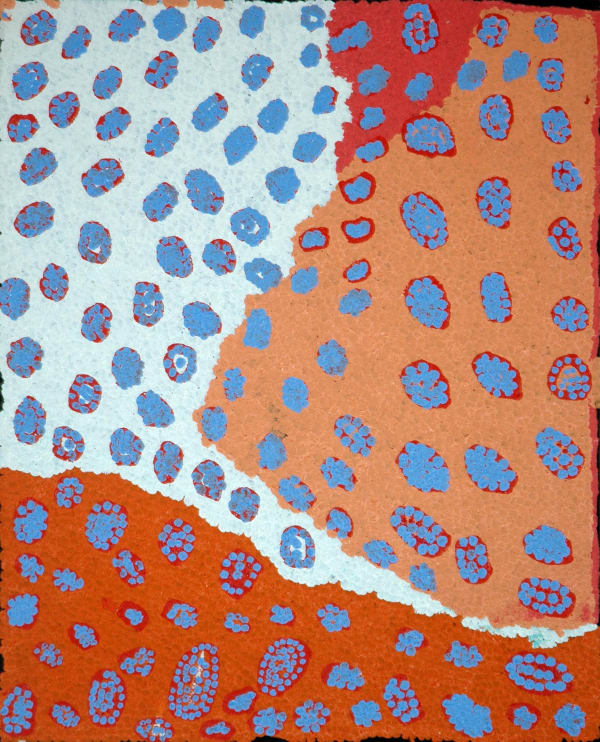 Alma Webou (Kalaju) Pinkalarta acrylic on linen 100 x 80 cm