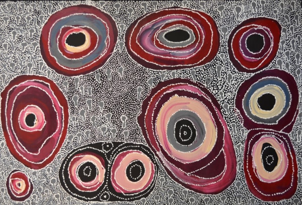 Pollyanne Smith Tjungkaya Mamungarinyi acrylic on canvas 152 x 100 cm