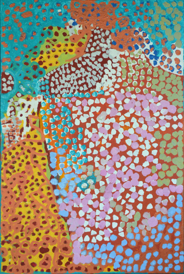 Daisy Japulija No Story This One acrylic on canvas 80 x 120 cm