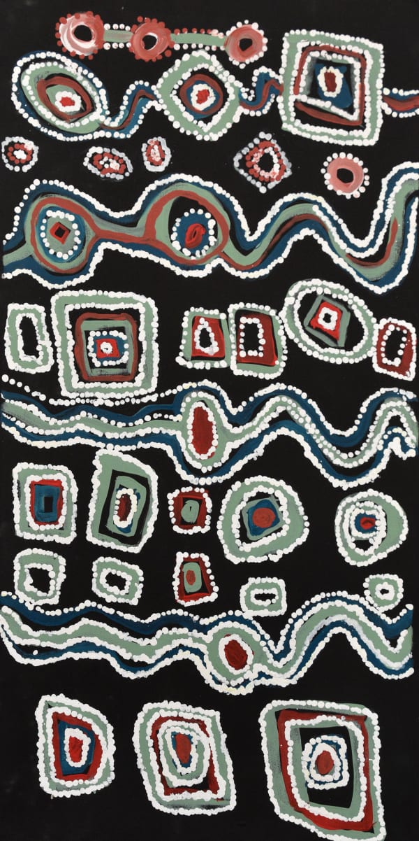 Yamangara Thomas Murray acrylic on linen 91 x 45 cm