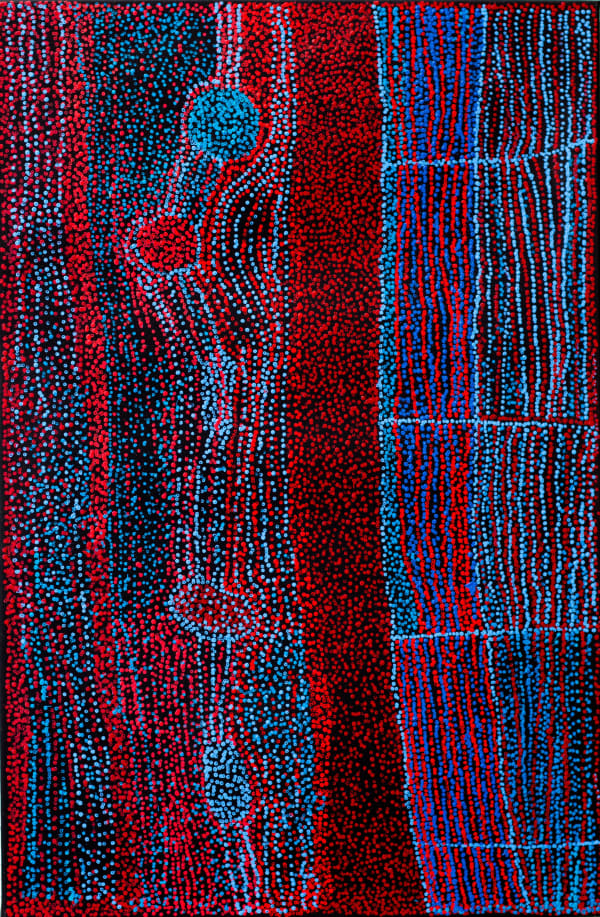 Noli Rictor Kamanti, 2024 acrylic on linen 137 x 90 cm