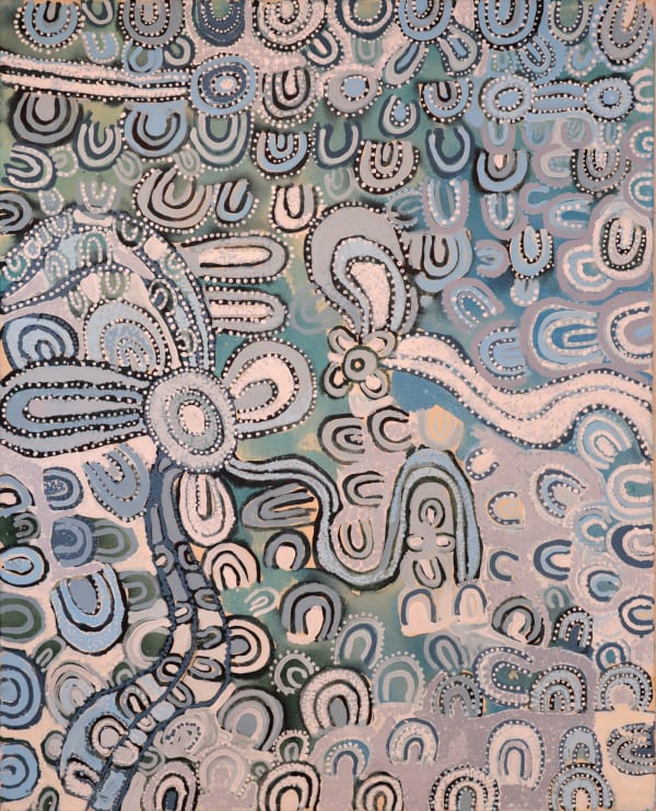 Puna Yanima Antara, 2020 acrylic on linen 152 x 122 cm