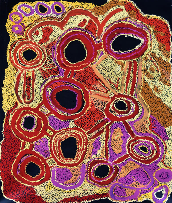 Kathleen (Kanta) Donnegan Minyma Tjuta, 2022 acrylic on linen 110 x 85 cm