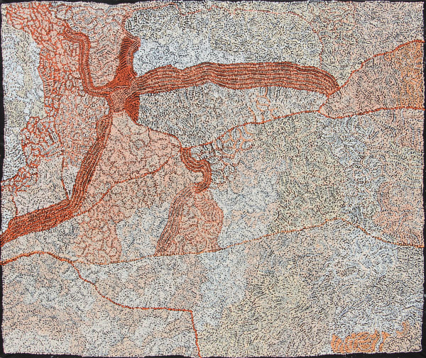 Rene Sundown Amarouna, 2021 acrylic on linen 167 x 198 cm