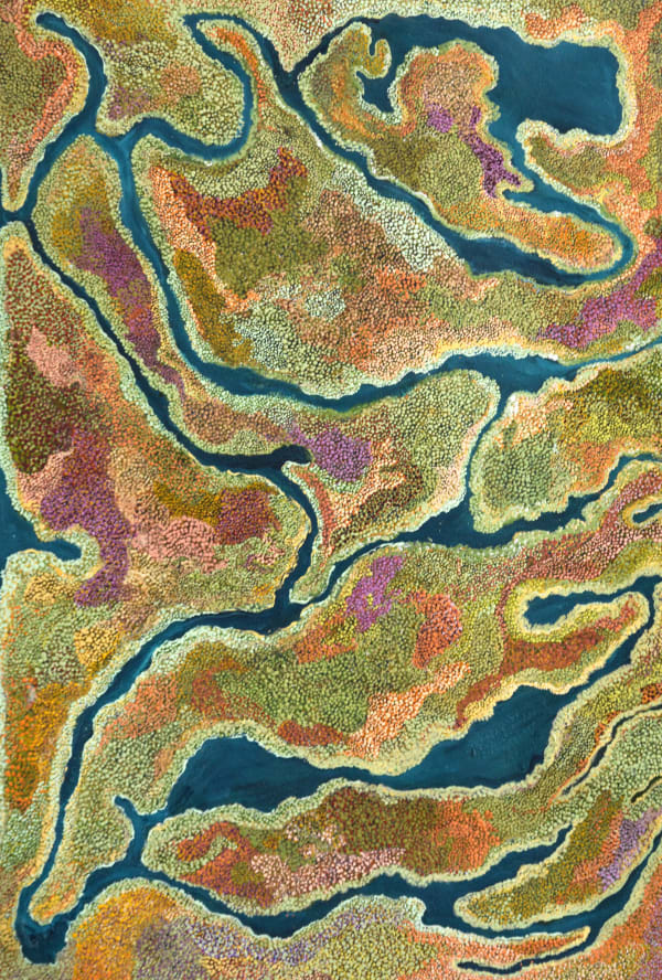 Allery Sandy After the Rain, 2022 acrylic on canvas 91.5 x 61 cm