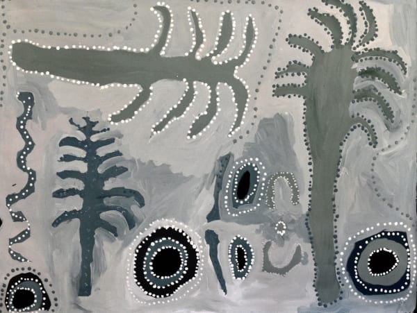 James, Mrs. T Kungka Kutjara - Tjukupati, 2020 acrylic on canvas 91.4 x 121.9 cm