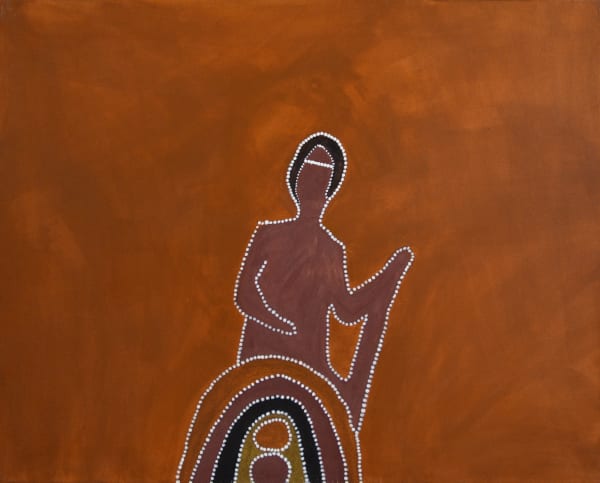 Mabel Juli MARRANYJI & JIYIRRINY, 2011 pigment on canvas 100 x 80 cm