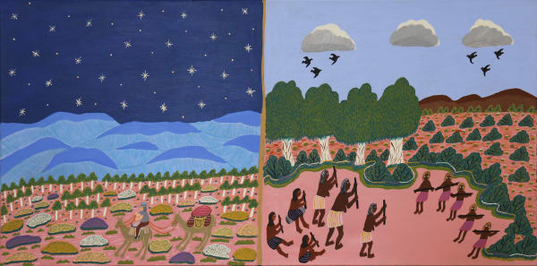 Nora Abbott, Lasseter Story, Minyma Tjuta, 2024