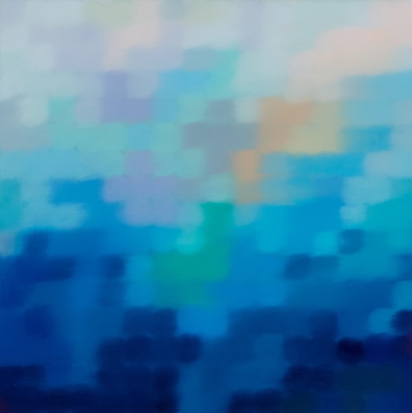 Matthew Johnson Ilum Marine I Oil paint on Linen 48 x 48 cm