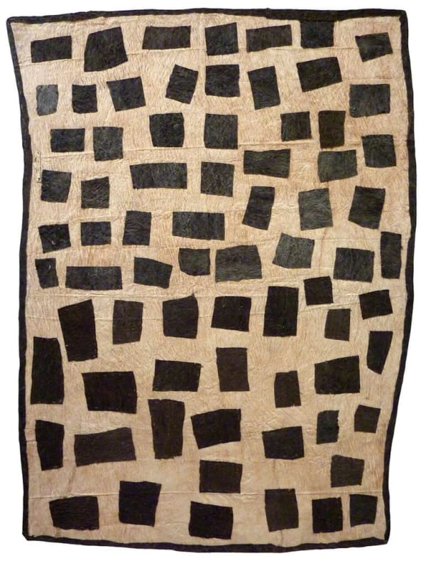 Brenda Kesi (Arire) Taliobame'e nioge natural pigments on nioge (barkcloth) 105 x 77 cm