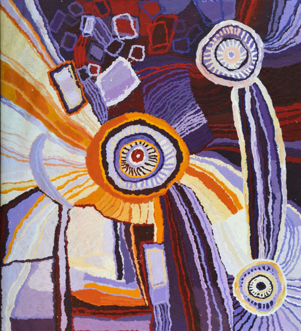 Beryl Jimmy Nyangatja Watarru acrylic on linen 180 x 200 cm