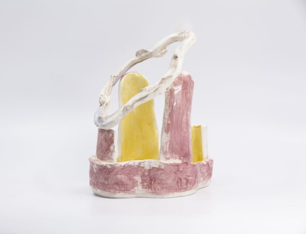 Anna John Church Dish, 2020 glazed earthernware 23 x 20 x 13 cm