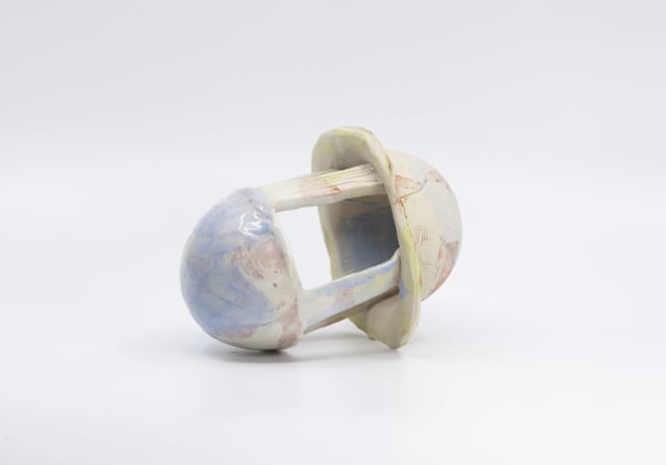 Anna John Double Hat Bowl, 2020 glazed stoneware 12 x 10.5 x 15 cm