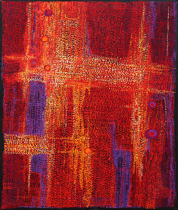 Muna Kulyuru Ngayuku ngura - My Country, 2023 acrylic on linen 122 x 152.5 cm
