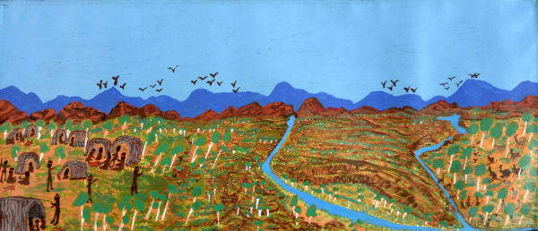 Nyinta Donald Peipei, Old Days, after the Rain, 2021