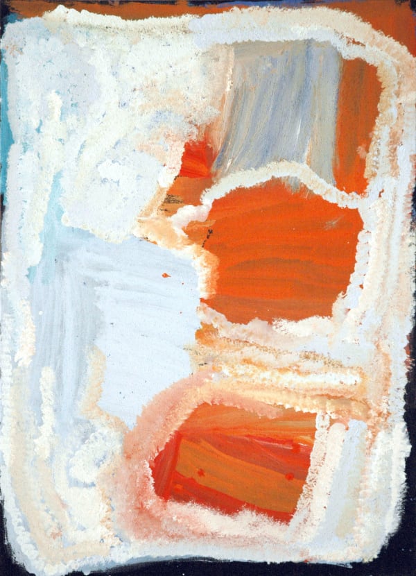 Jan Billycan Kirriwirri acrylic on canvas 97 x 70 cm