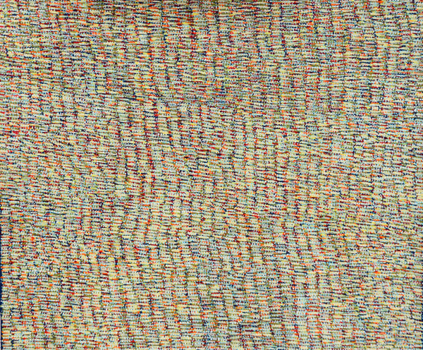 Dawn Sandy Running Rivers, 2023 acrylic on canvas 92 x 109 cm