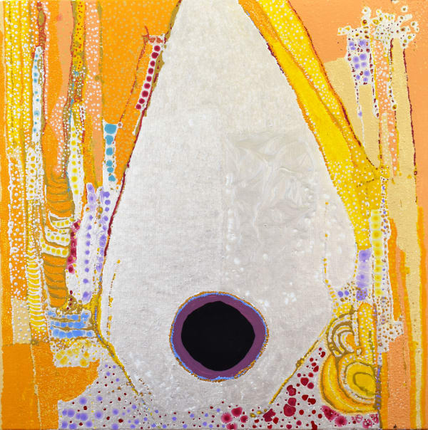 Daniel Walbidi Ilyarra, 2019 Acrylic on linen 60.5 x 60.5 cm