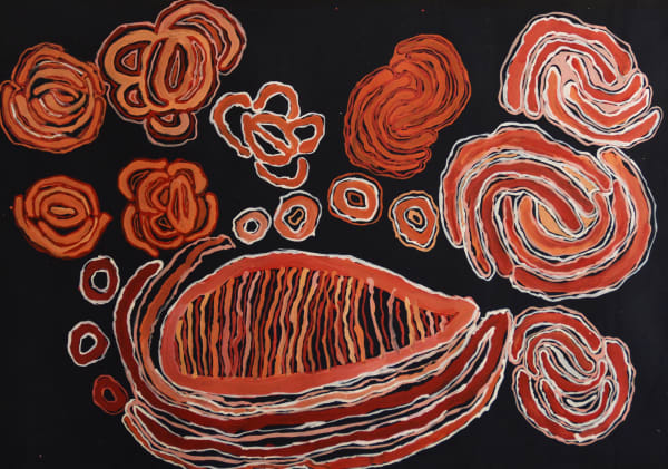 Ruth Fatt Kuru Ala, 2020 acrylic on canvas 101 x 151 cm