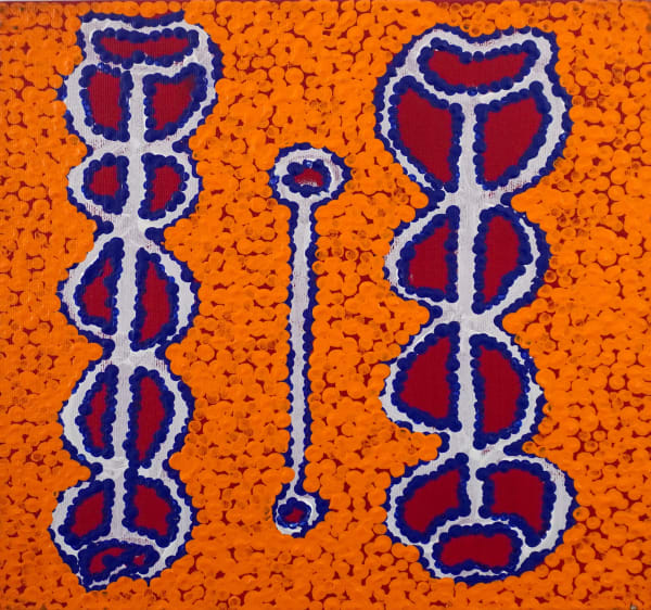 Bernard Japanangka Watson, Pamapardu Jukurrpa (Flying Ant Dreaming) - Warntungurru, 2025