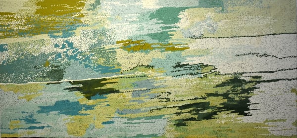 Rachael Mipantjiti Lionel Kapi Wankanya, 2019 acrylic on linen 68 x 150 cm