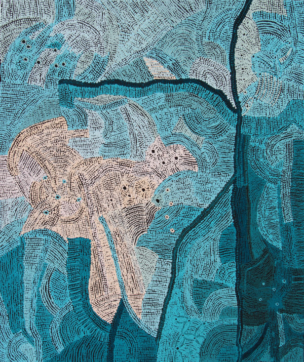 Raylene Walatinna Ngayuku Ngura (My Country), 2020 acrylic on linen 167 x 198 cm