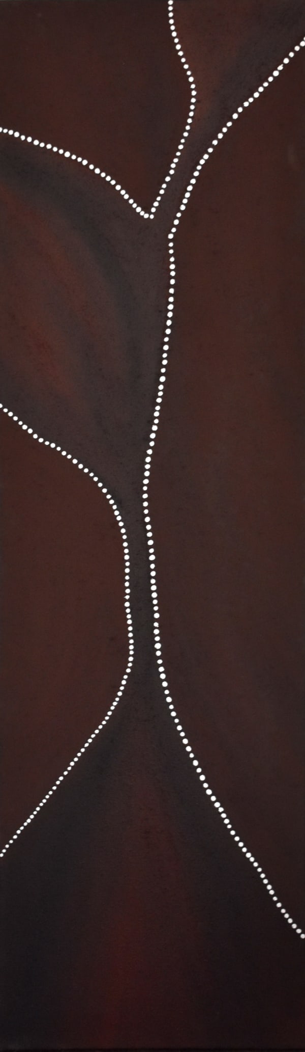 Mark Nodea Tarrrarranyji Country, 2019 Natural ochre & pigment on canvas 180 x 50 cm