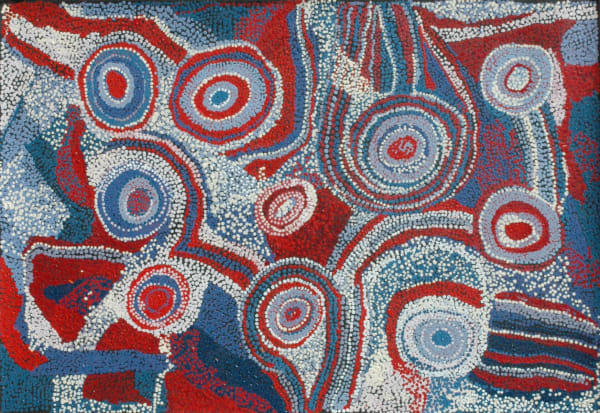 Wawiriya Burton Ngayuku ngura - My Country acrylic on linen 152.5 x 101 cm