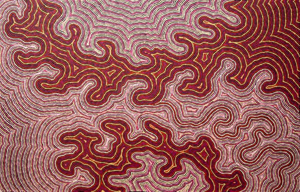 Mukayi Baker Piltati, 2022 acrylic on canvas 148 x 100 cm