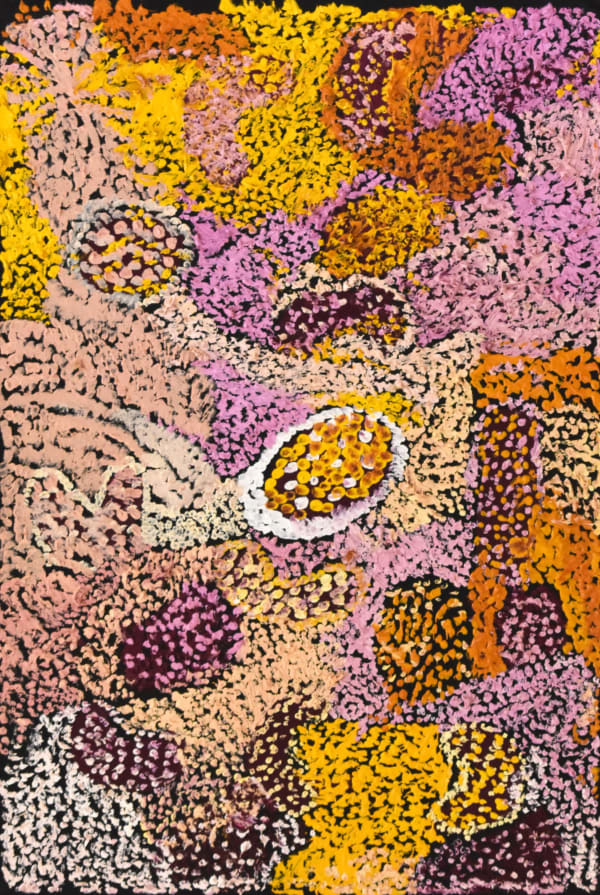 Elizabeth Nyumi Parwalla, 2009 acrylic on linen 75 x 50 cm