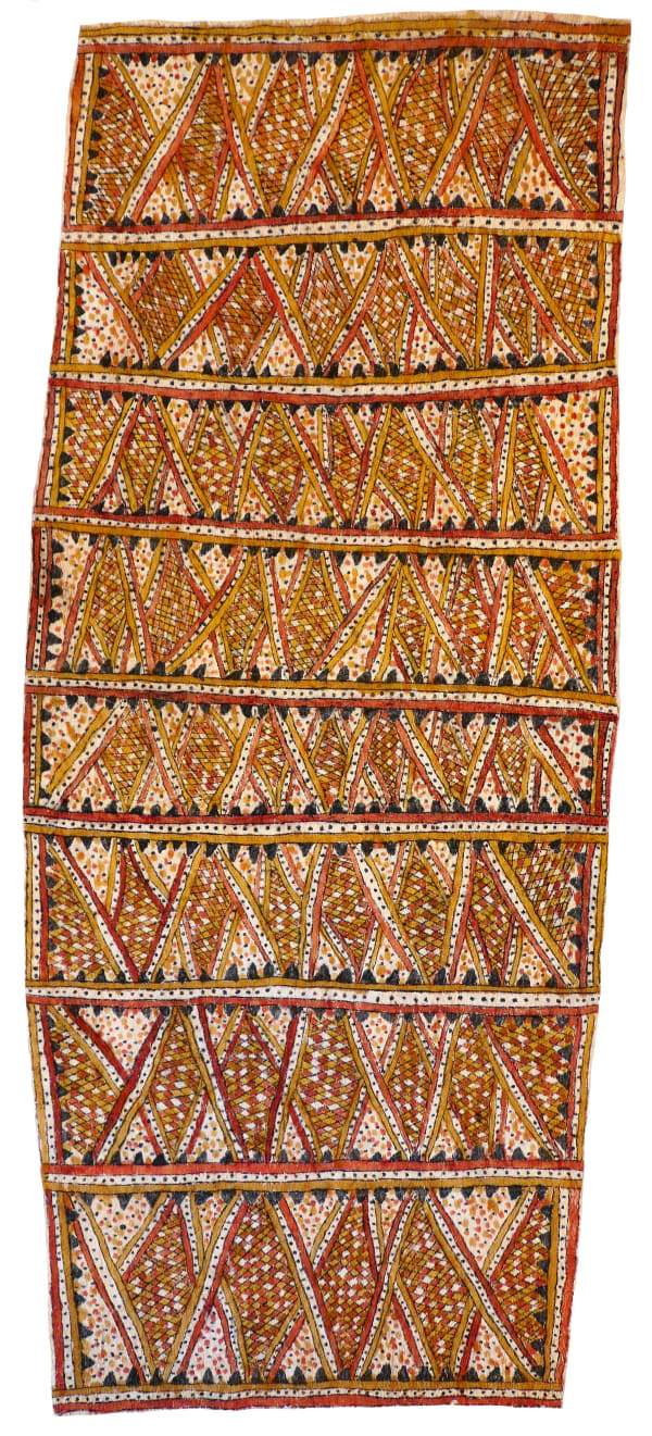 Botha Kimmikimmi (Hirokiki), Ömie mountains, beaks of the Papuan Hornbill, eggs of the Dwarf Cassowary and spots of the wood-boring grub, 2020