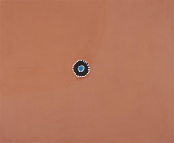 Rammey Ramsey Warlawoon Country natural ochre and pigments on canvas 100 x 120 cm