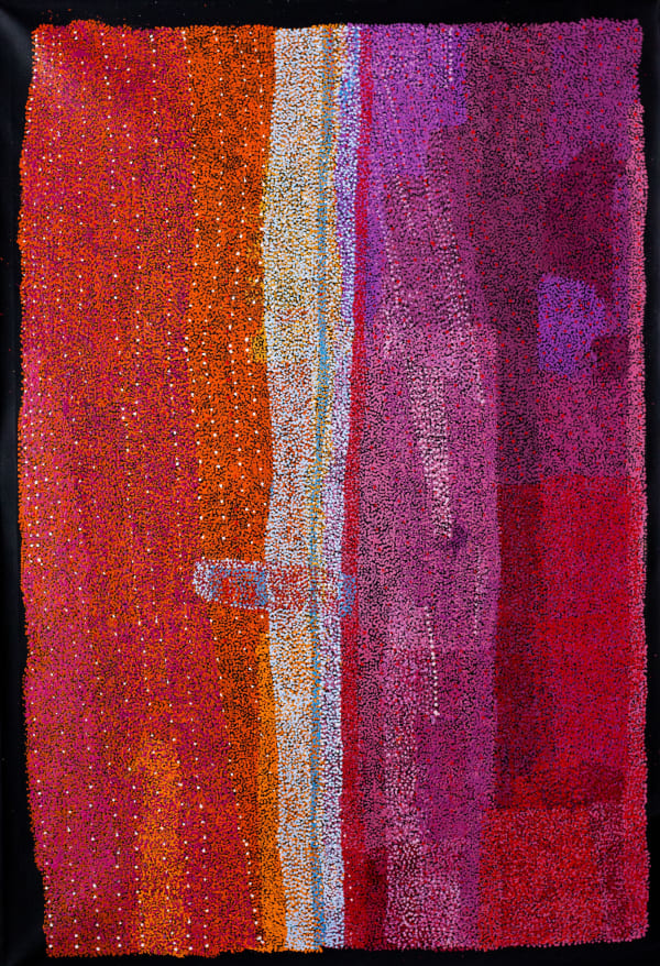 Patju Presley Stanley Iltun, 2024 acrylic on linen 200 x 137 cm