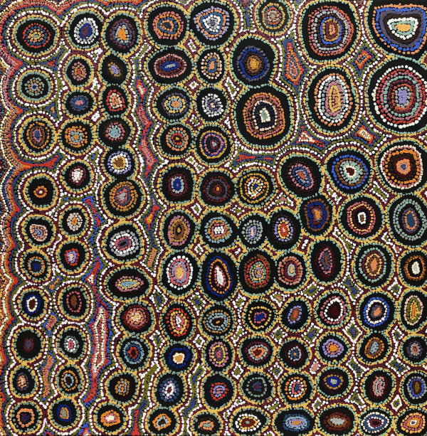 Samuel Miller Ngayuku Ngura, 2019 Acryiic on canvas 122 x 122 cm