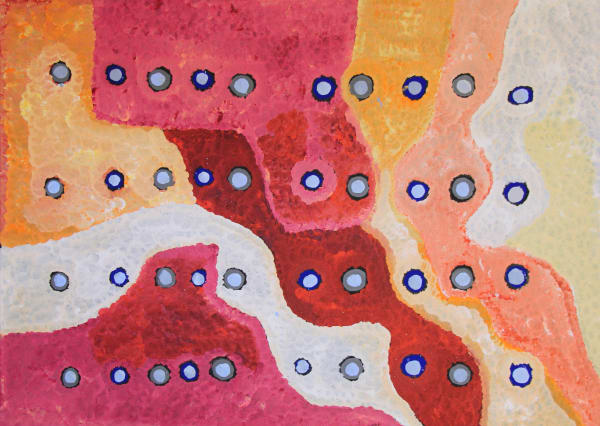 Eric Barney Mungi Kumanara Ngura (Country), 2018 Acrylic on Linen 67 x 91cm