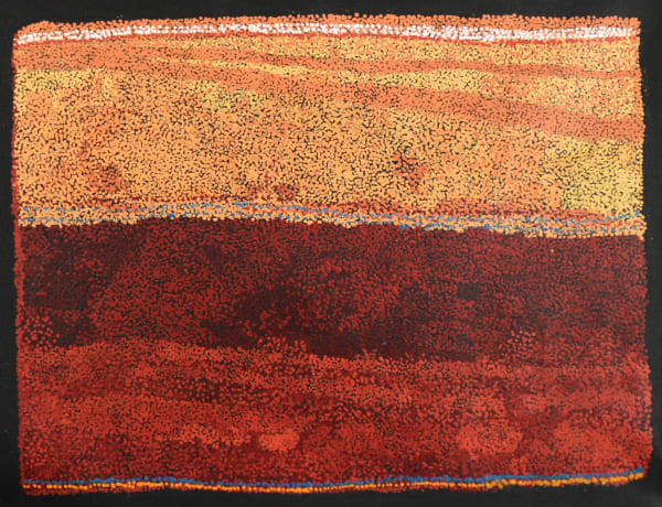 Patju Presley Stanley Yapannya, 2024 acrylic on linen 110 x 85 cm