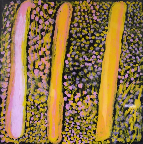 Rosie (Tarku) Tarco King Japirnka acrylic on polycarbonate 60 x 60 cm