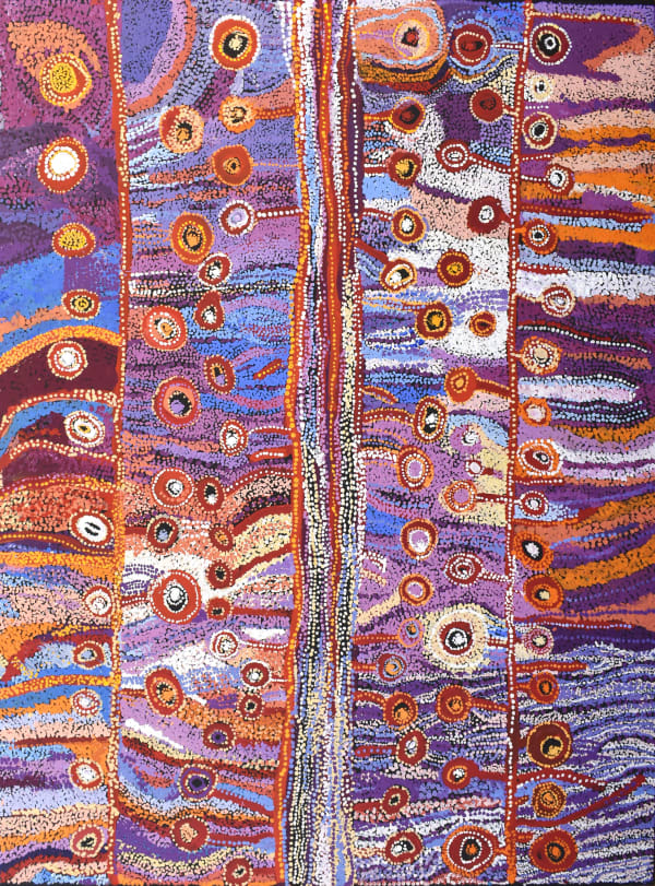Wawiriya Burton Ngayuku ngura - My Country Acrylic on Linen 1970x1510mm