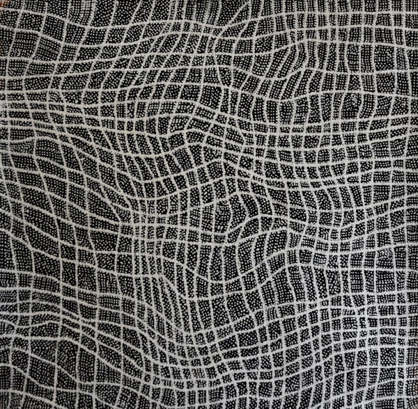 Aileen Sandy Jiirda (Increasing Site), 2021 acrylic and texture on canvas 91 x 91 cm