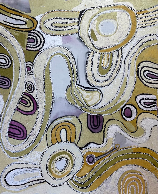 Puna Yanima Antara, 2022 acrylic on linen 152 x 122 cm