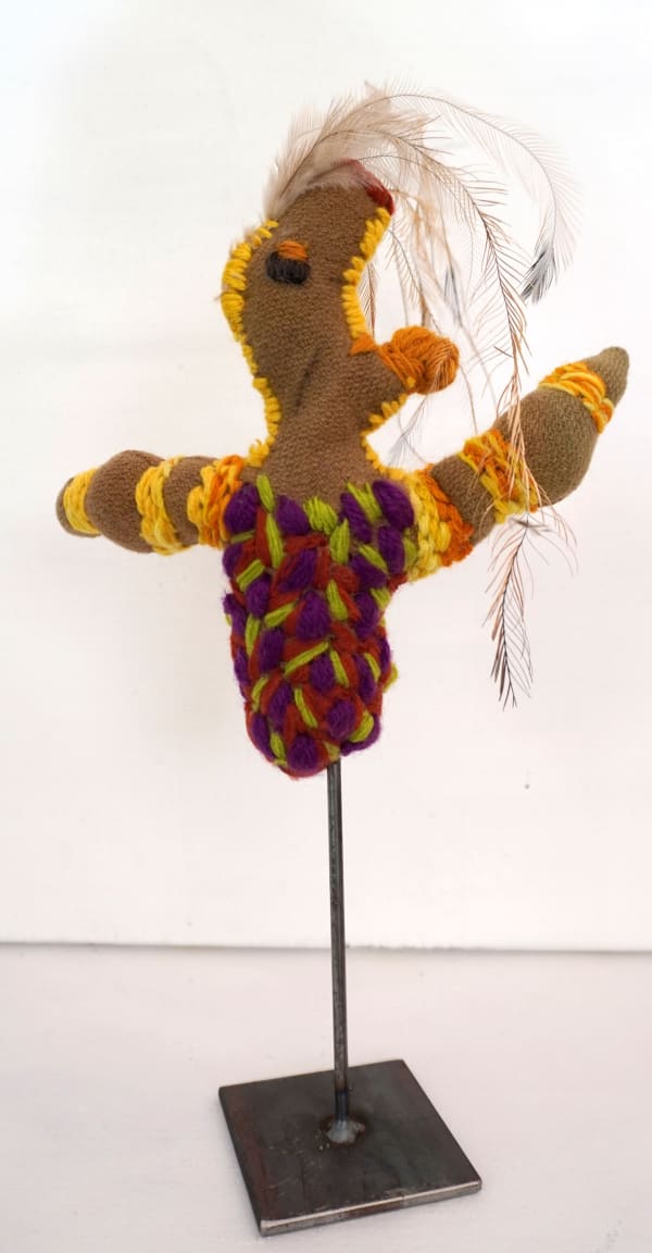 Beth Ebatarinja, Bird with long arms, 2024
