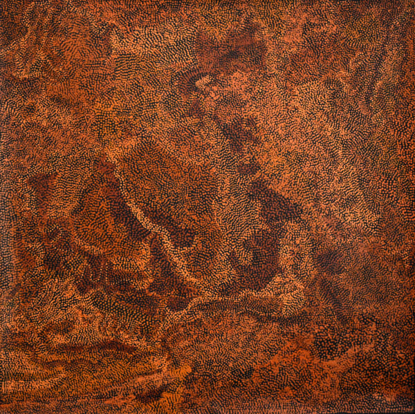 Molly Miller Wakapulkatjara, 2020 Acrylic on canvas 91 x 91 cm