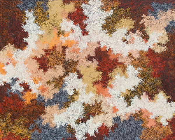 Yatjiki Vicki Cullinan Munga Ilkari (Night Sky), 2020 Acrylic on Linen 122 x 152 cm