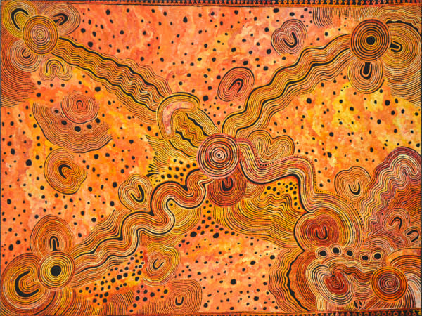 Alison Anderson Untitled acrylic on canvas 120 x 90 cm