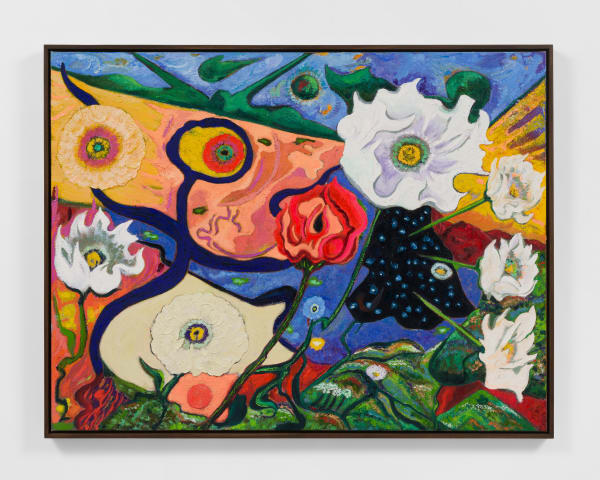 Daniel Gibson True Constellations, 2024 Oil on linen 36 x 47 in 91.4 x 119.4 cm 37 ½ x 48 ¼ in (framed) 95.3 x 122.6 cm (framed)