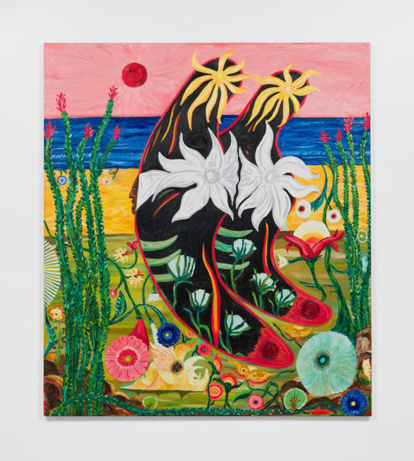 Daniel Gibson Butterfly #13, 2021 Oil on linen 73 x 64 in